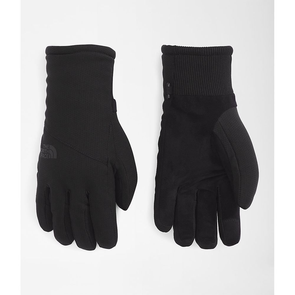 The North Face Gloves Womens Australia - The North Face Shelbe Raschel Etip™ Black (MYH-413650)